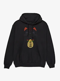 Dandadan Turbo Granny Cat Big Face Hoodie