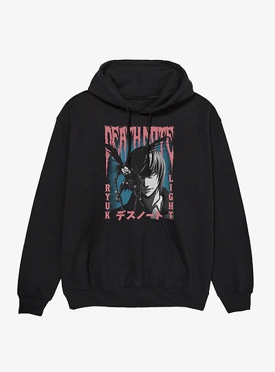 Death Note Light And Ryuk Shadows Hoodie