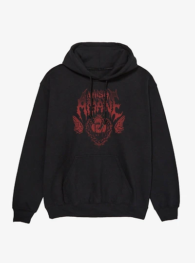 Death Note Misa Heavy Metal Font Hoodie