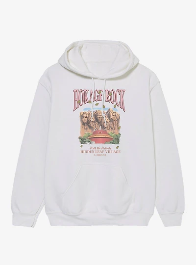 Naruto Shippuden Hokage Rock Great Oudoors Front Hoodie