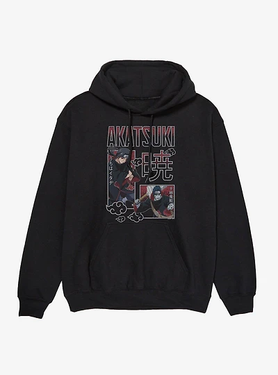 Naruto Shippuden Akatsuki Itachi Uchiha and Kisame Hoshigaki Hoodie