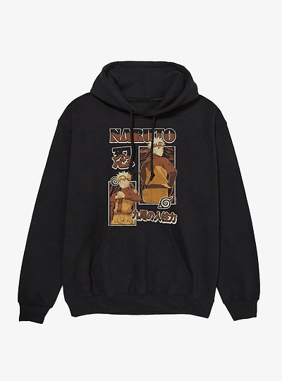 Naruto Shippuden Uzumaki Block Collage Hoodie