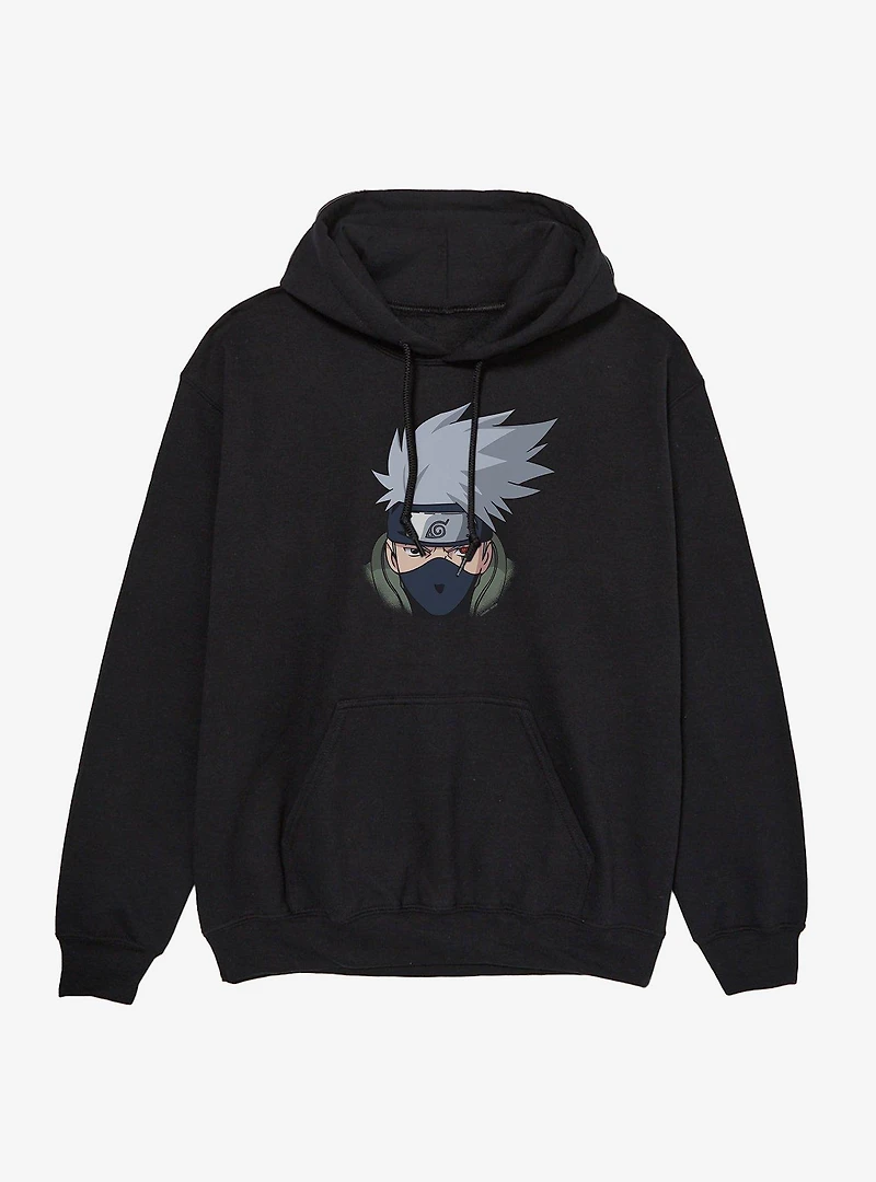 Naruto Shippuden Kakashi Face Hoodie