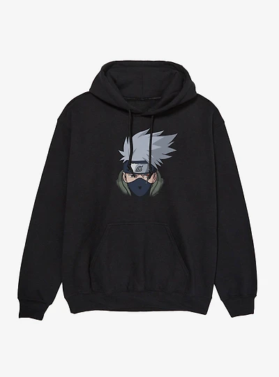 Naruto Shippuden Kakashi Face Hoodie