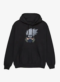 Naruto Shippuden Kakashi Face Hoodie
