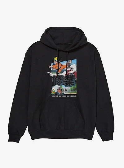Naruto Shippuden and Jiraiya Training Hoodie