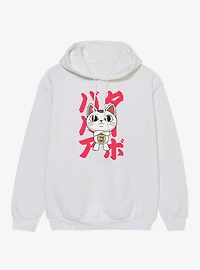 Dandadan Turbo Granny Cat Chibi Kanji Hoodie