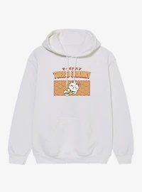 Dandadan Turbo Granny Lounging Cat Limited Color Hoodie