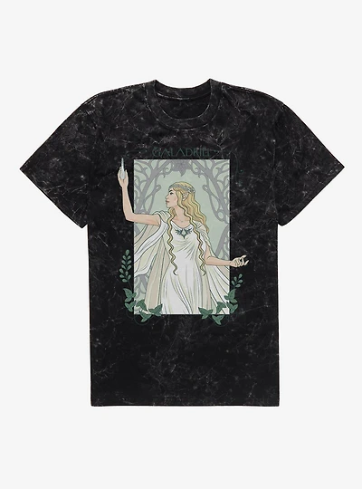 The Lord Of Rings Galadriel Mineral Wash T-Shirt