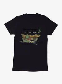 The Lord Of Rings Green Dragon Womens T-Shirt