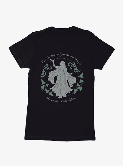 The Lord Of Rings Even Smallest Person Womens T-Shirt