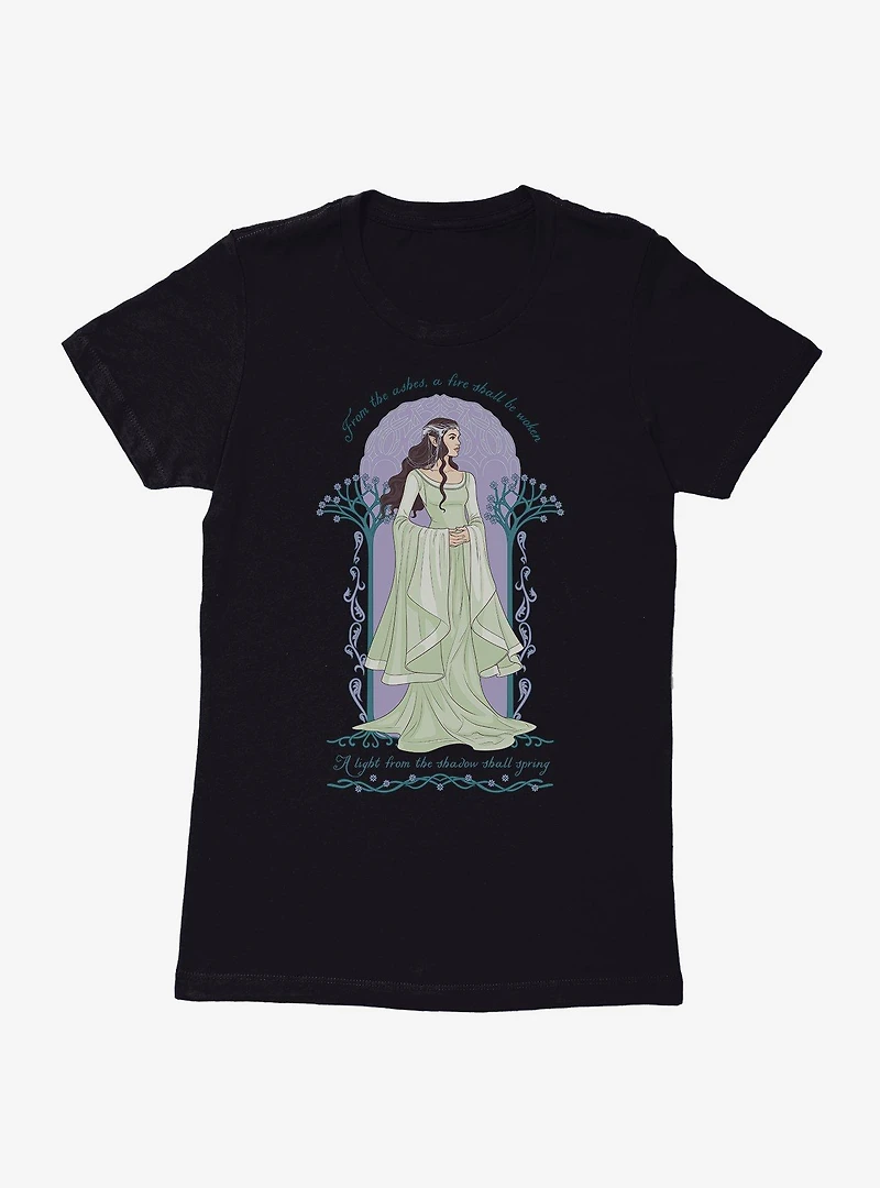The Lord Of Rings From Ashes Womens T-Shirt