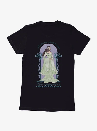 The Lord Of Rings From Ashes Womens T-Shirt