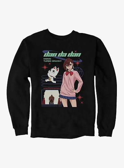 Dandadan Momo & Turbo Granny Y2K Sweatshirt