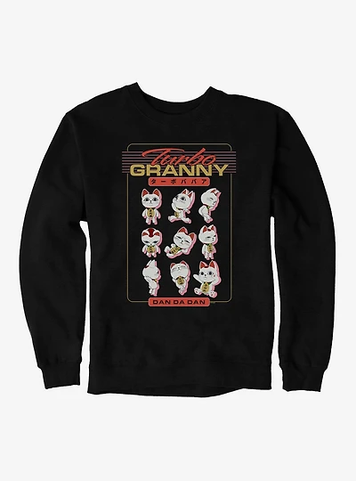 Dandadan Turbo Granny Emotions Sweatshirt