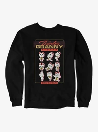 Dandadan Turbo Granny Emotions Sweatshirt