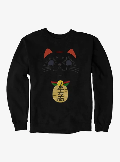 Dandadan Turbo Granny Cat Big Face Sweatshirt