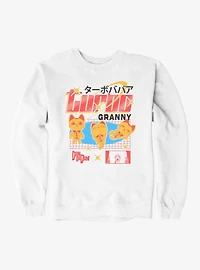 Dandadan Turbo Granny Cats Sweatshirt
