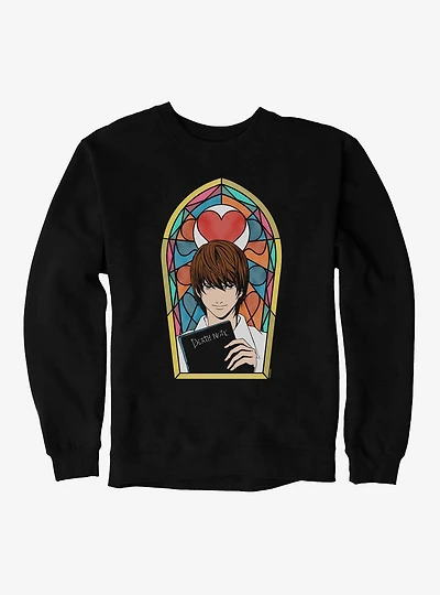 Death Note Stained Glass Light Sweatshirt