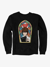 Death Note Stained Glass Light Sweatshirt
