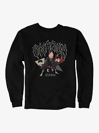Dandadan Okarun Metal Faces Sweatshirt