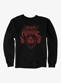 Death Note Misa Heavy Metal Font Sweatshirt