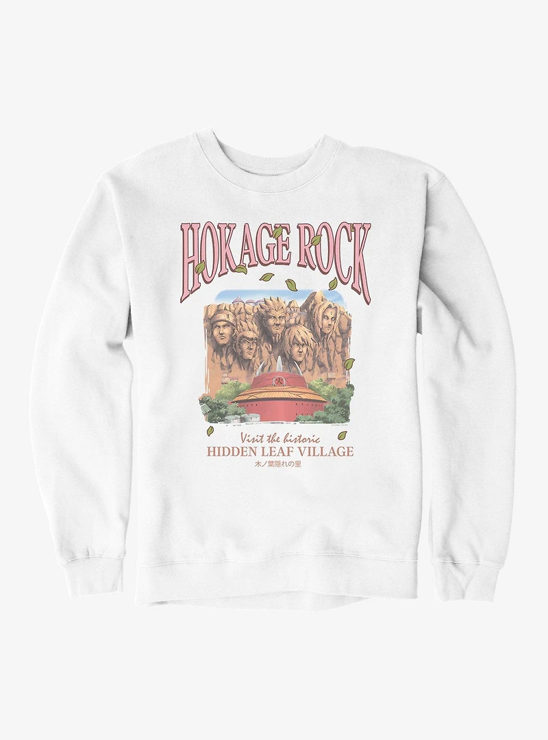 Naruto Shippuden Hokage Rock Great Oudoors Front Sweatshirt