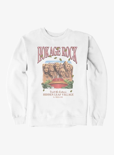 Naruto Shippuden Hokage Rock Great Oudoors Front Sweatshirt