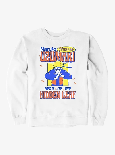 Naruto Shippuden Hero of the Hidden Leaf UzumakiSweatshirt