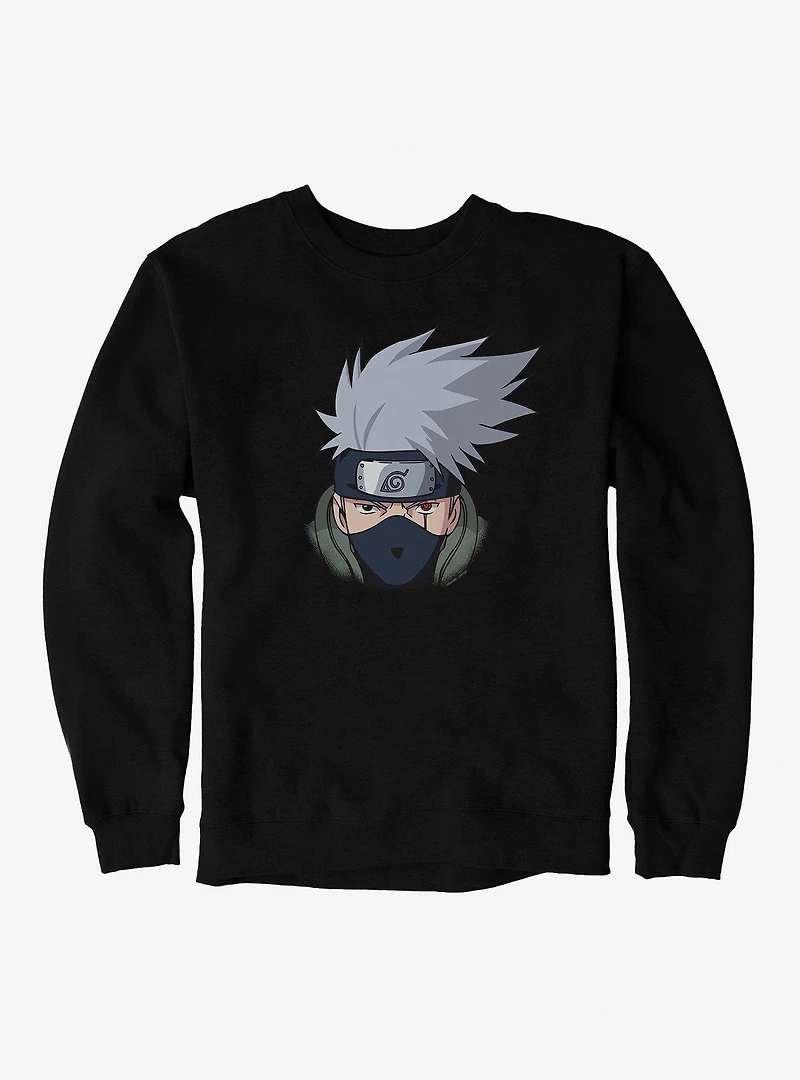 Naruto Shippuden Kakashi Face Sweatshirt