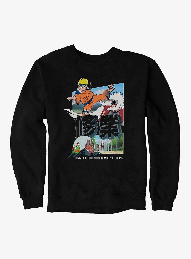 Naruto Shippuden and Jiraiya Training Sweatshirt