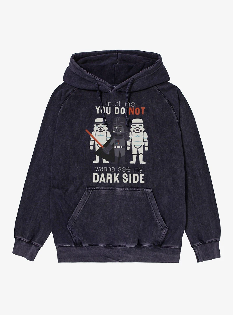 Star Wars Trust Me See My Dark Side Mineral Wash Hoodie