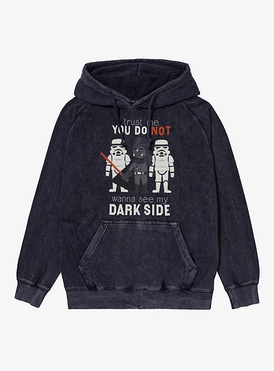 Star Wars Trust Me See My Dark Side Mineral Wash Hoodie