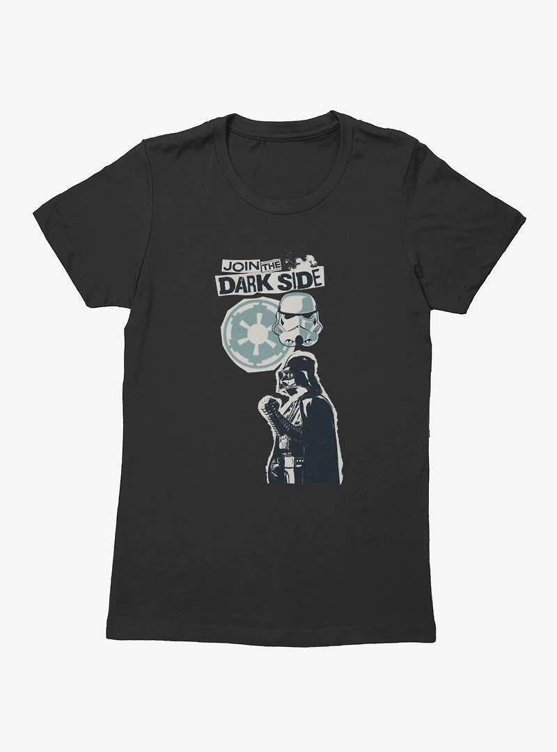 Star Wars Join Vaders Dark Side Womens T-Shirt