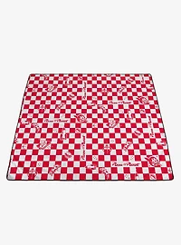 Disney Pixar Toy Story Red and White Pizza Planet Impresa Picnic Blanket