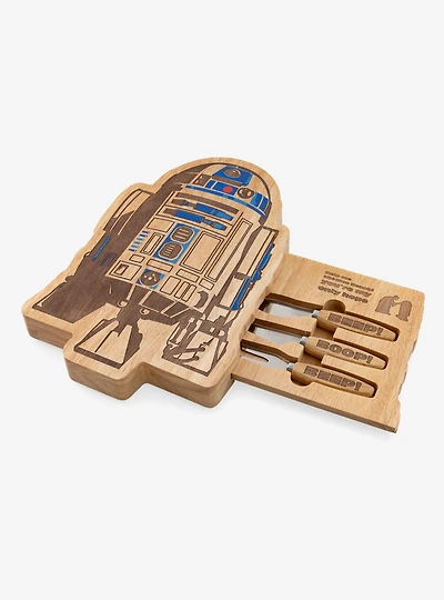 Disney Star Wars R2-D2 Parawood Cheese Board with Tools