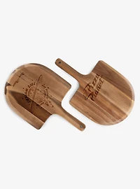 Disney Pixar Toy Story Pizza Planet Acacia Wood Personal Pizza Peel Serving Board Paddle Set of 2