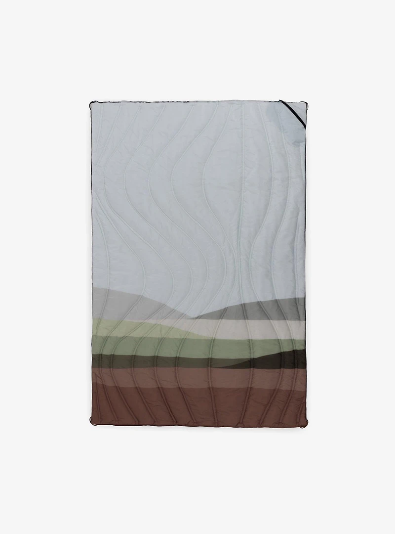Afternoon Fields Aura Outdoor Puffer Blanket