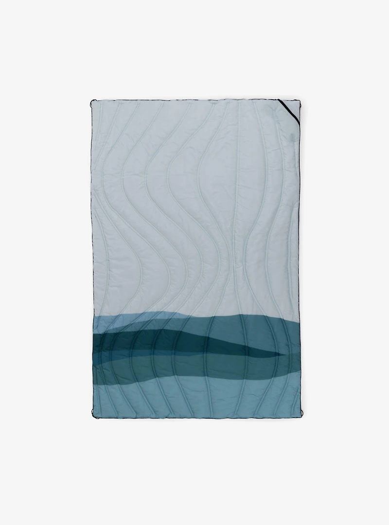 Morning Ocean Aura Outdoor Puffer Blanket
