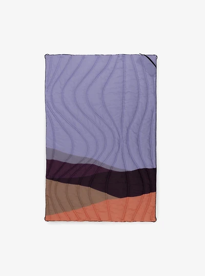 Sunset Desert Aura Outdoor Puffer Blanket