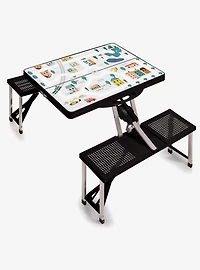 Black Play Town Picnic Table