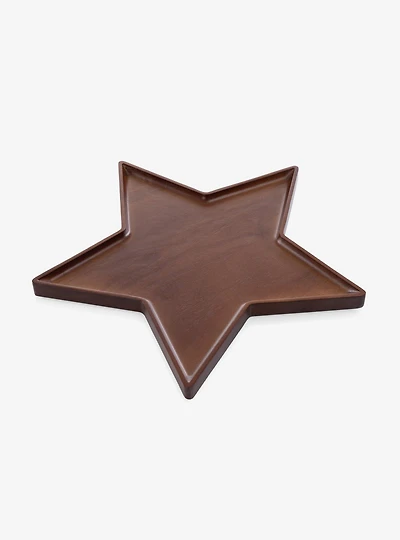 Star Parawood Serving Tray Stained