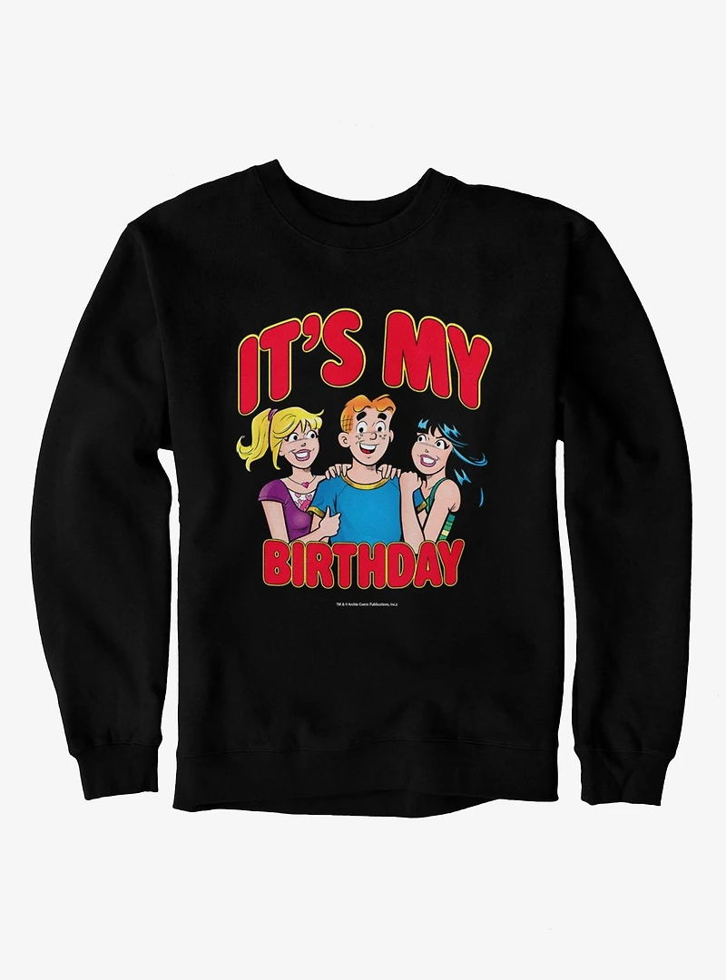 Archie Comics It's My Birthday Sweatshirt