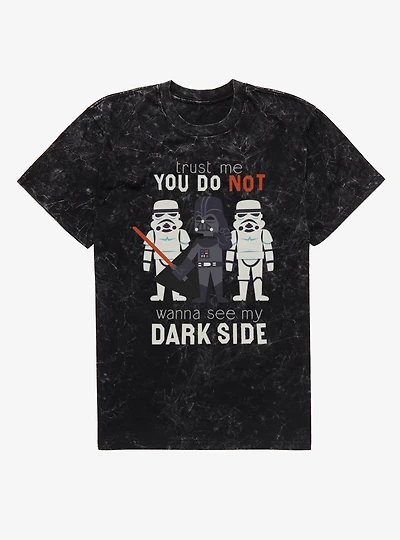 Star Wars Trust Me See My Dark Side Mineral Wash T-Shirt