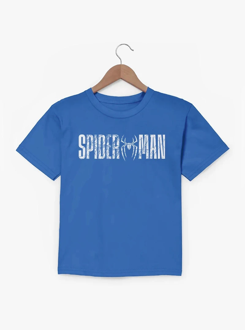 Marvel Spider-Man Brand New Day Web Logo Youth T-Shirt