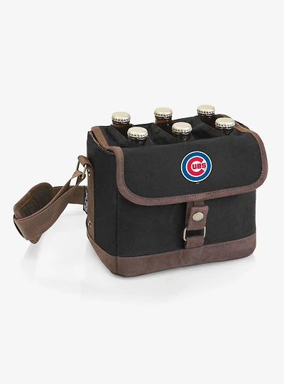 MLB Chicago Cubs Beverage Caddy Cooler Tote with Opener