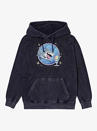 Marvel Rivals Jeff Want Ice Cream Circle Mineral Wash Hoodie