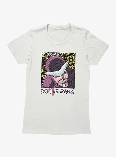 Marvel Spider-Man Boomerang Crazy Laugh Poster Womens T-Shirt