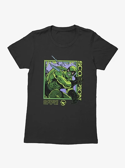 Marvel Spider-Man Scorpion Gentleman Panel Pop Out Womens T-Shirt