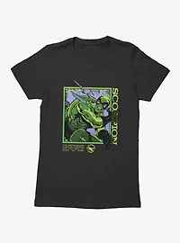 Marvel Spider-Man Scorpion Gentleman Panel Pop Out Womens T-Shirt